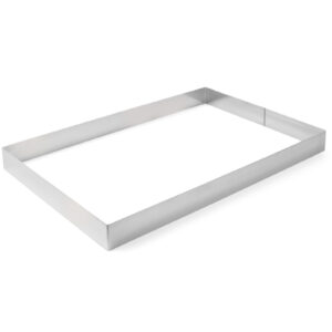 Rant piekarniczy cukierniczy prostokątny ze stali nierdzewnej 585x385x60mm Hendi 512425 1 Rant piekarniczy cukierniczy prostokątny ze stali nierdzewnej 585x385x60mm Hendi 512425 - obrazek 1