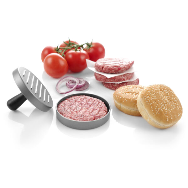 Ręczna prasa do hamburgerów nieprzywierająca 120mm Hendi 513026 1 513026 2