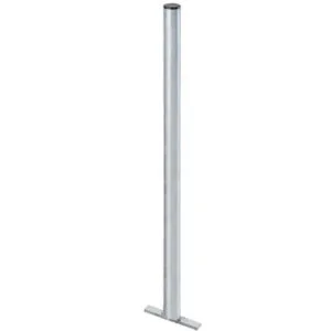 Słupek stalowy do zamocowania kosza i zasobnika na torebki 150cm 2 Słupek stalowy do zamocowania kosza i zasobnika na torebki 150cm - obrazek 1