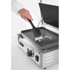 Szczotka czyścik ze skrobakiem do grilla rusztu BBQ stalowe włosie 70x310x85 mm - Hendi 525548 5 Szczotka czyścik ze skrobakiem do grilla rusztu BBQ stalowe włosie 70x310x85 mm - Hendi 525548 - obrazek 3