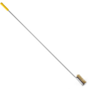 Szczotka do pieca do pizzy z mosiężnym miękkim włosiem pionowa 170x55x(H)1700mm Lilly Codroipo Hendi 525647 1 Szczotka do pieca do pizzy z mosiężnym miękkim włosiem pionowa 170x55x(H)1700mm Lilly Codroipo Hendi 525647 - obrazek 1