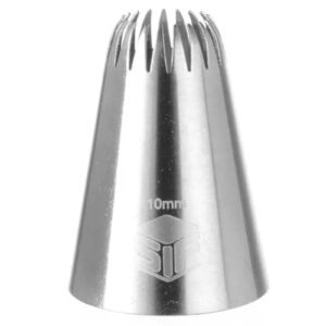 Końcówka tylka do rękawa cukierniczego do dekoracji KWIATEK 10mm - HENDI 551219 1 Końcówka tylka do rękawa cukierniczego do dekoracji KWIATEK 10mm - HENDI 551219 - obrazek 1