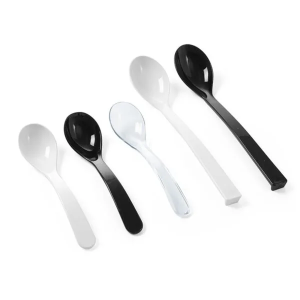 Łyżka do sałatek biała dł. 235 mm - Hendi 564103 2 564103 3
