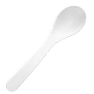 Łyżka do sałatek biała dł. 235 mm  - Hendi 564103 - obrazek 1