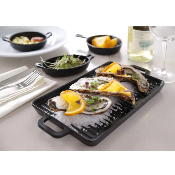 Rondelek owalny Little Chef Mini do prezentacji potraw 263x140mm Hendi 564554 1 564509 2