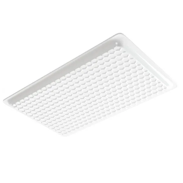Taca ekspozycyjna bufetowa do potraw z melaminy GN1/2 wys. 20mm biała - Hendi 566015 2 566008 3
