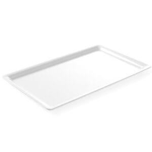 Taca ekspozycyjna bufetowa do potraw z melaminy GN1/1 wys. 20mm biała - Hendi 566008 3 Taca ekspozycyjna bufetowa do potraw z melaminy GN1/1 wys. 20mm biała - Hendi 566008 - obrazek 1