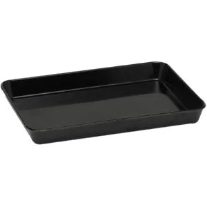 Pojemnik taca na mięso i żywność z melaminy 290x160x35mm czarny - Hendi 568101 1 Pojemnik taca na mięso i żywność z melaminy 290x160x35mm czarny - Hendi 568101 - obrazek 1