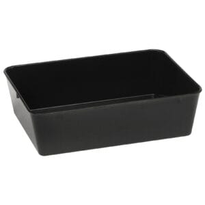 Pojemnik taca na mięso i żywność z melaminy 290x160x60mm czarny - Hendi 568408 1 Pojemnik taca na mięso i żywność z melaminy 290x160x60mm czarny - Hendi 568408 - obrazek 1