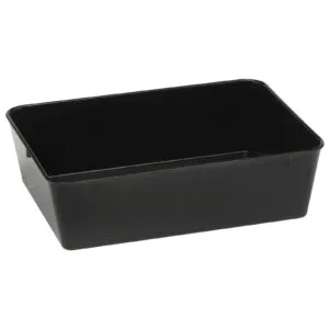 Pojemnik taca na mięso i żywność z melaminy 290x160x60mm czarny - Hendi 568408 1 Pojemnik taca na mięso i żywność z melaminy 290x160x60mm czarny - Hendi 568408 - obrazek 1
