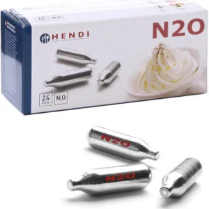 Naboje do syfonu do bitej śmietany gaz N2O 24 szt. - Hendi 588215 3 Naboje do syfonu do bitej śmietany gaz N2O 24 szt. - Hendi 588215 - obrazek 1