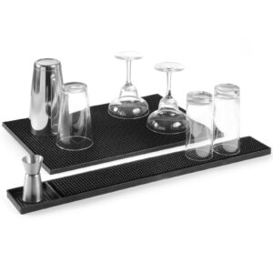 Mata barmańska gumowa prostokątna do szklanek pokali 300x150x(H)10mm Hendi 597989 3 Mata barmańska gumowa prostokątna do szklanek pokali 300x150x(H)10mm Hendi 597989 - obrazek 2