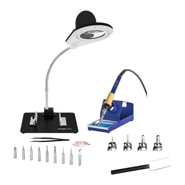 Stacja lutownicza grotowa Hot Air Stamos Soldering S-LS-17 3 6134 2