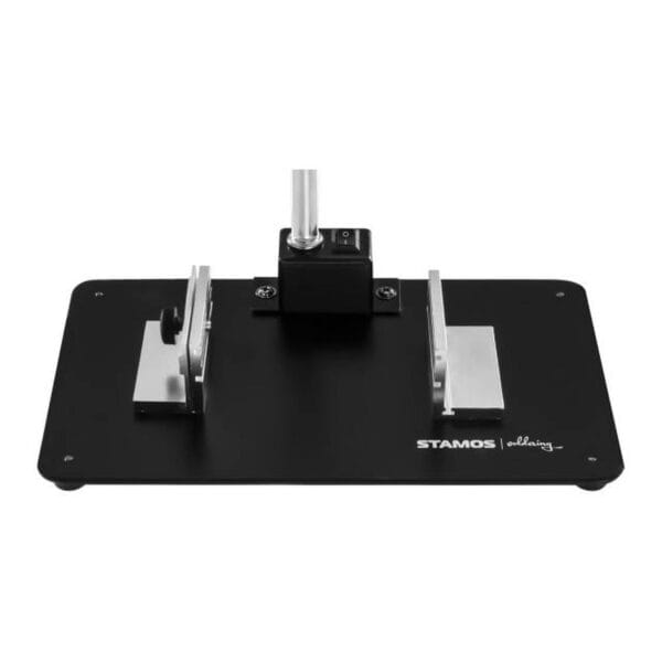 Lampka biurkowa LED bezcieniowa ze szkłem powiększającym 5x/10x i uchwytem na płytki PCB 6 6142 6