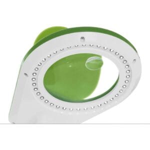 Lampka biurkowa LED bezcieniowa ze szkłem powiększającym 5x/10x - Zielona 8 Lampka biurkowa LED bezcieniowa ze szkłem powiększającym 5x/10x - Zielona - obrazek 3