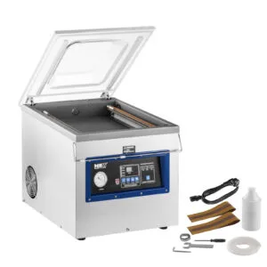 Pakowarka zgrzewarka próżniowa komorowa do worków do żywności 40cm 900W MSW VPM-900K 8 Pakowarka zgrzewarka próżniowa komorowa do worków do żywności 40cm 900W MSW VPM-900K - obrazek 2