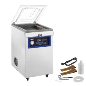 Pakowarka zgrzewarka próżniowa komorowa do worków do żywności 40cm wolnostojąca 900W MSW VPM-900G 8 Pakowarka zgrzewarka próżniowa komorowa do worków do żywności 40cm wolnostojąca 900W MSW VPM-900G - obrazek 2