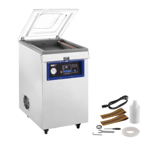 Pakowarka zgrzewarka próżniowa komorowa do worków do żywności 40cm wolnostojąca 900W MSW VPM-900G 1 6154 pakowarka zgrzewarka prozniowa komorowa do workow moletowanych do zywnosci 40cm wolnostojaca 900w msw vpm 900g
