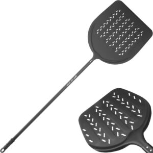 Łopata do pizzy aluminiowa ITALIA 3D perforowana 500x1700mm 4 Łopata do pizzy aluminiowa ITALIA 3D perforowana 500x1700mm - obrazek 1