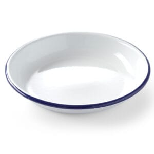 Talerz głęboki emaliowany biały śr. 180mm Hendi 621240 - obrazek 1