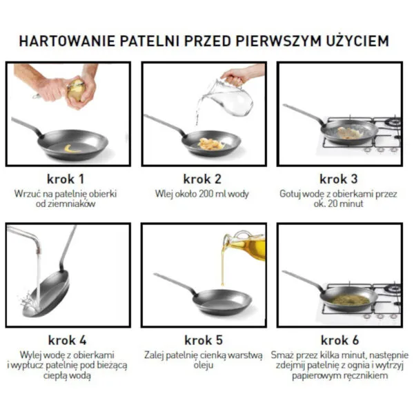 Patelnia uniwersalna Profi Line śr. 320 mm - Hendi 628621 9 628621 10