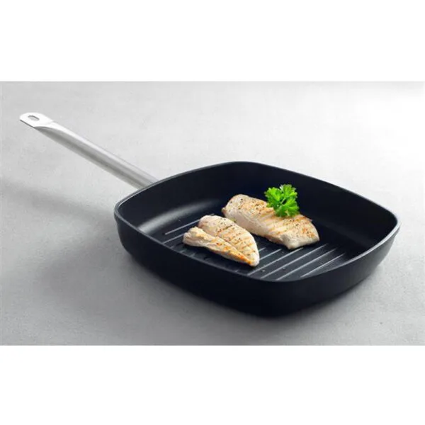 Patelnia do grillowania Profi Line - ryflowana - Hendi 629802 3 629802 3