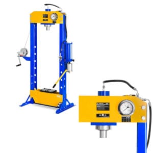 Prasa hydrauliczno pneumatyczna warsztatowa 30T 666 bar MSW WP-30T-P 8 Prasa hydrauliczno pneumatyczna warsztatowa 30T 666 bar MSW WP-30T-P - obrazek 1