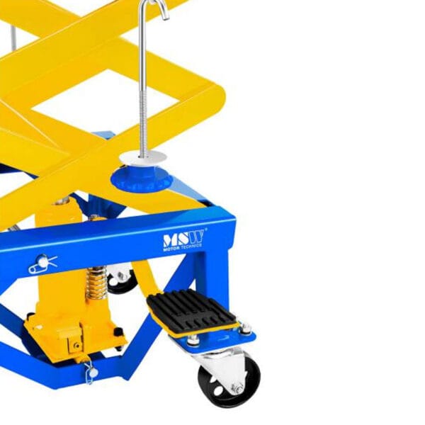 Platforma winda podnośnik motocyklowy mobilny na kółkach do motocykli 135kg MSW MHB-135-PRO 2 6317 5