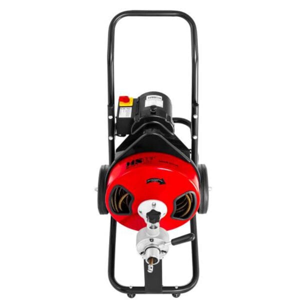 Przepychacz udrażniacz spirala do rur elektryczna 390W 23m MSW-DRAIN CLEAN 23E + głowice 2 6350 2