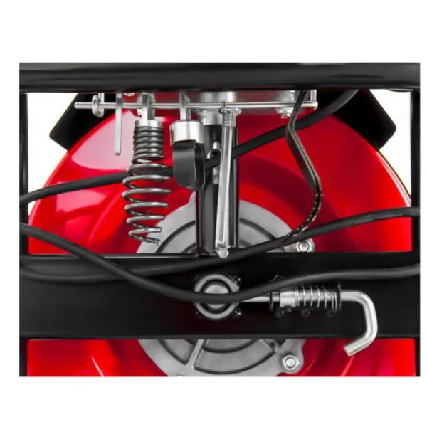 Przepychacz udrażniacz spirala do rur elektryczna 390W 23m MSW-DRAIN CLEAN 23E + głowice 5 6350 5