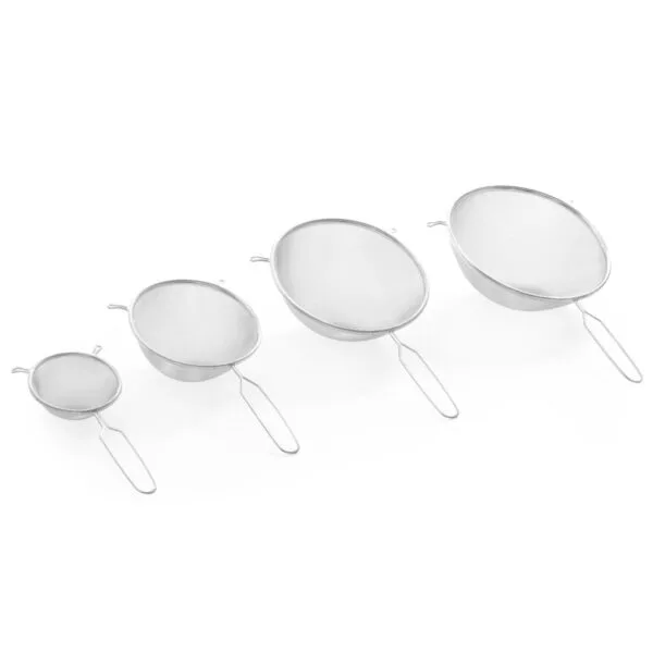 Sito sitko gęste stalowe do przecedzania i przecierania śr. 250 mm - Hendi 635605 2 635001 2