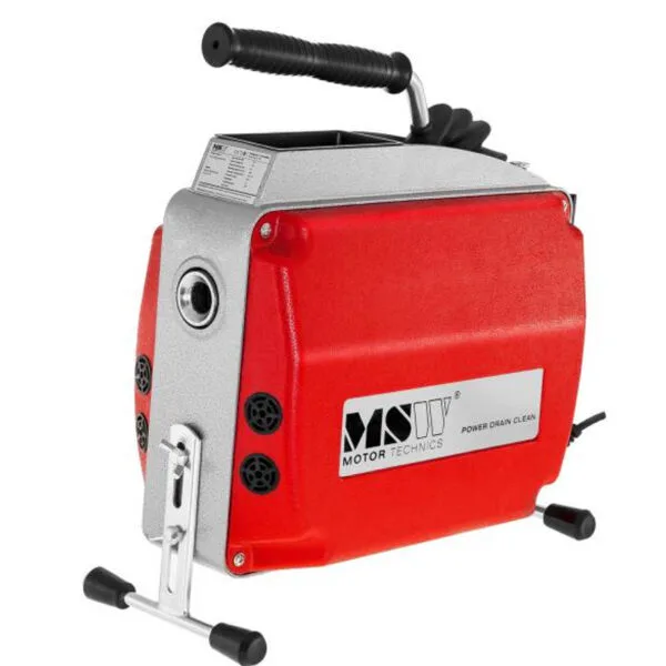 Elektryczna maszyna przepychacz udrażniacz do rur śr. 20 - 150 mm MSW POWER DRAIN CLEAN 2.3E + akcesoria 9 6359 3
