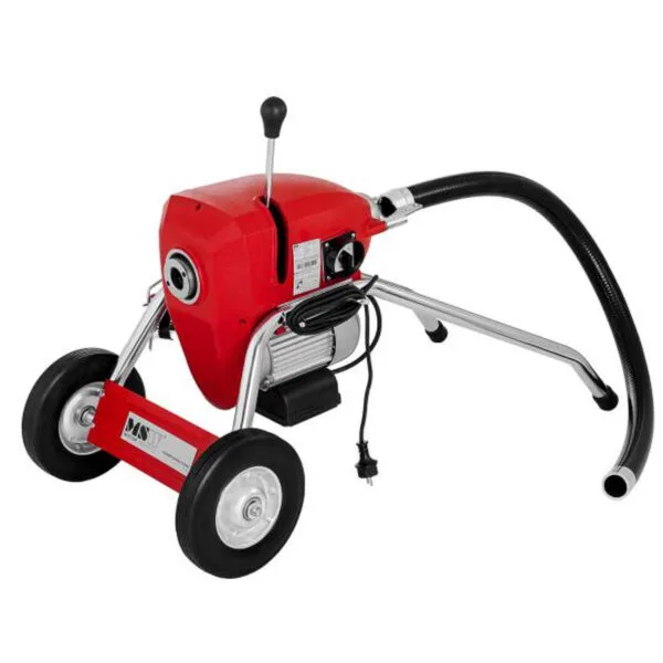 Elektryczna maszyna przepychacz udrażniacz do rur 1100W śr. 32mm MSW POWER DRAIN CLEAN 4.6E + akcesoria 2 6360 2