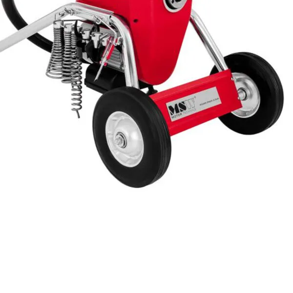 Elektryczna maszyna przepychacz udrażniacz do rur 1100W śr. 32mm MSW POWER DRAIN CLEAN 4.6E + akcesoria 5 6360 5