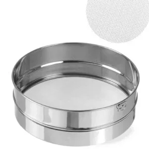 Sito do przesiewania bułki tartej śr. 247mm stalowe - Hendi 637814 3 Sito do przesiewania bułki tartej śr. 247mm stalowe - Hendi 637814 - obrazek 1