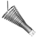 6380 wiertlo lejkowe do spirali przepychacza zmijki do rur 32 mm msw