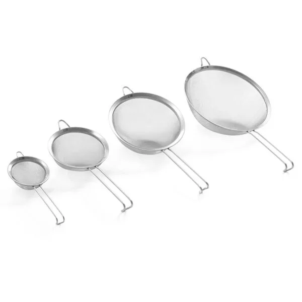 Gęste sito sitko kuchenne stalowe nierdzewne do przecierania śr. 150mm - Hendi 638507 1 638507 2