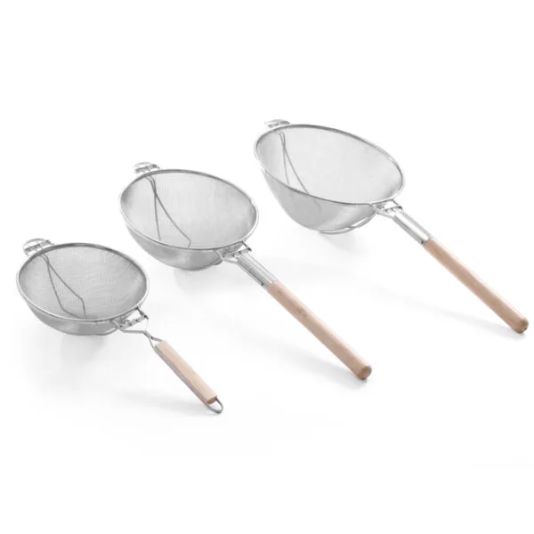 Sito profesjonalne z podwójną siatką stalowe śr. 360 mm - Hendi 639023 1 639009 2