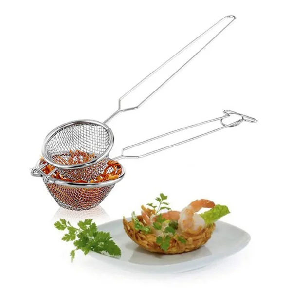 Sitka do formowania ptasiego gniazda ze stali nierdzewnej - Hendi 646601 1 646601 2