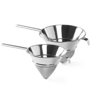 Sito chińskie stożkowe z gęstą siatką ze stali śr. 245mm - Hendi 647561 3 Sito chińskie stożkowe z gęstą siatką ze stali śr. 245mm - Hendi 647561 - obrazek 2