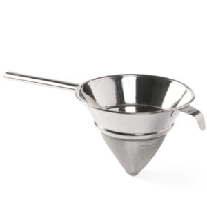 Sito chińskie stożkowe z gęstą siatką ze stali śr. 205mm - Hendi 647554 2 Sito chińskie stożkowe z gęstą siatką ze stali śr. 205mm - Hendi 647554 - obrazek 1