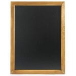 664049 tablica informacyjna reklamowa menu scienna do restauracji 600x800mm hendi 664049