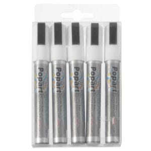Markery do tablicy końcówka 2-6mm białe zestaw 5szt. - Hendi 664209 2 Markery do tablicy końcówka 2-6mm białe zestaw 5szt. - Hendi 664209 - obrazek 1