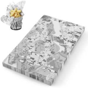 Papier pergaminowy do przekąsek frytek nadruk KUCHNIA 500 szt. 258x425 mm - Hendi 678206 7 Papier pergaminowy do przekąsek frytek nadruk KUCHNIA 500 szt. 258x425 mm - Hendi 678206 - obrazek 1