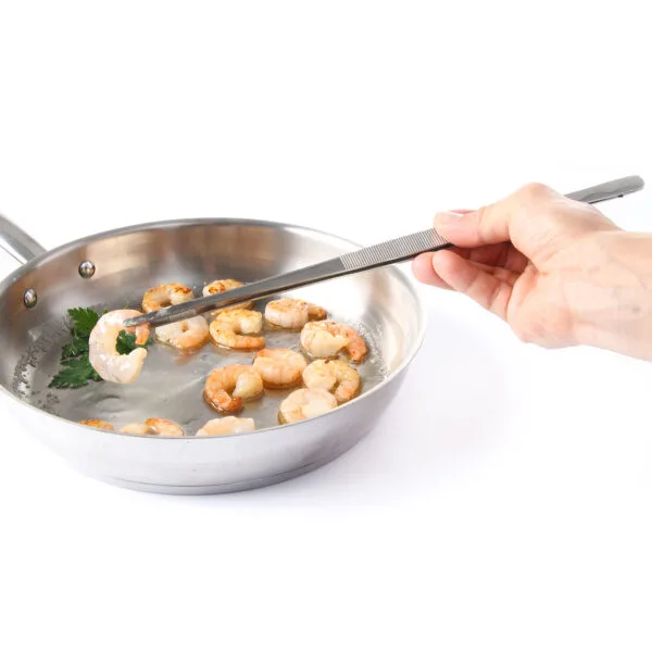 Pinceta pęseta gastronomiczna ze stali nierdzewnej 300 mm - Hendi 680018 1 680018 2