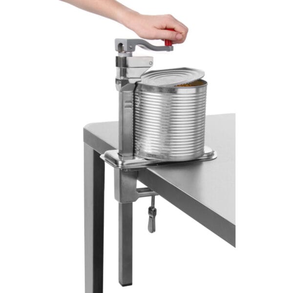 Otwieracz do puszek mocowany do blatu Kitchen Line - Hendi 690000 1 690000 2