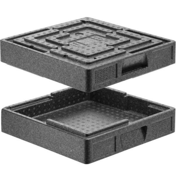 Pojemnik cateringowy termiczny do przewożenia żywności SALTO wew. 35x35x4.5cm 5L 3 707067 6