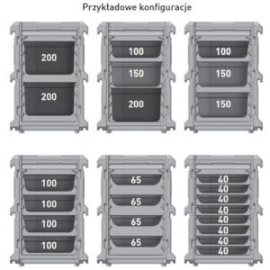Pojemnik termoizolacyjny termos cateringowy EEP 8 x tace lub pojemniki GN1/1 100L - Hendi 707999 5 Pojemnik termoizolacyjny termos cateringowy EEP 8 x tace lub pojemniki GN1/1 100L - Hendi 707999 - obrazek 2