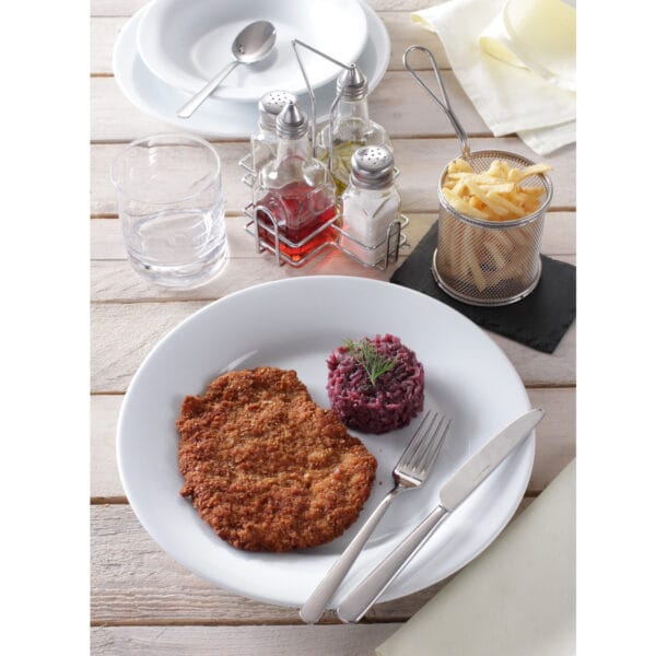 Talerz płytki OPTIMA biała porcelana śr. 160mm zestaw 12szt. - Hendi 770849 2 770849 3