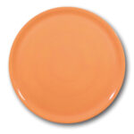 774878 hendi dystrybutor wytrzymaly talerz do pizzy z porcelany speciale pomaranczowy 330mm zielona gora